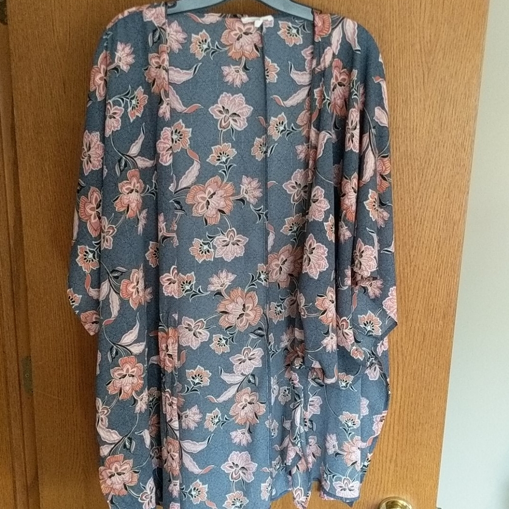 Flowered Kimono